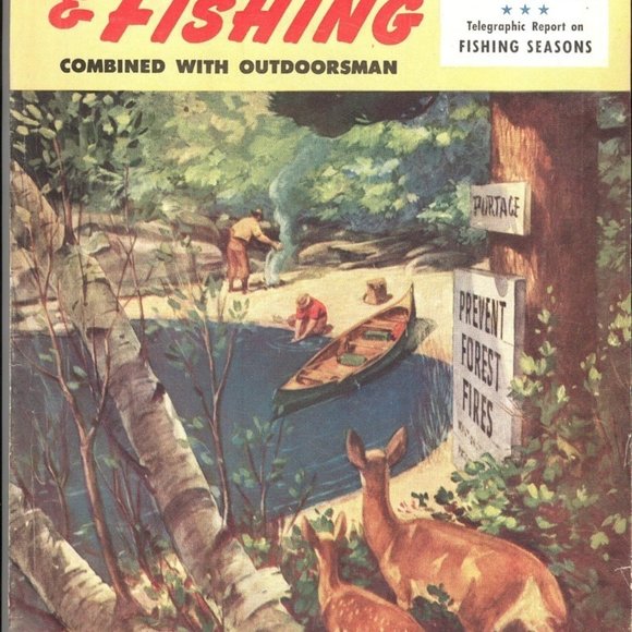 4 vintage Hunting Fishing magazines 1949 1951 52 54 back issues sporting - Picture 4 of 6